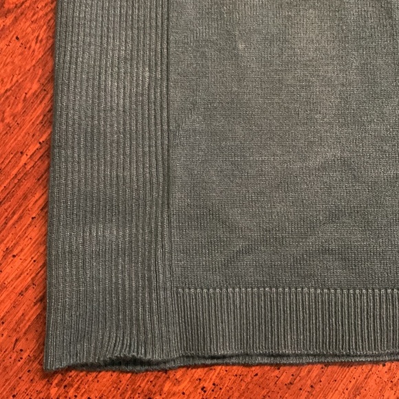 NWT JM Collection Women's Button-Sleeve Crew-Neck Sweater Teal Blue/Green Sz L - Picture 7 of 10